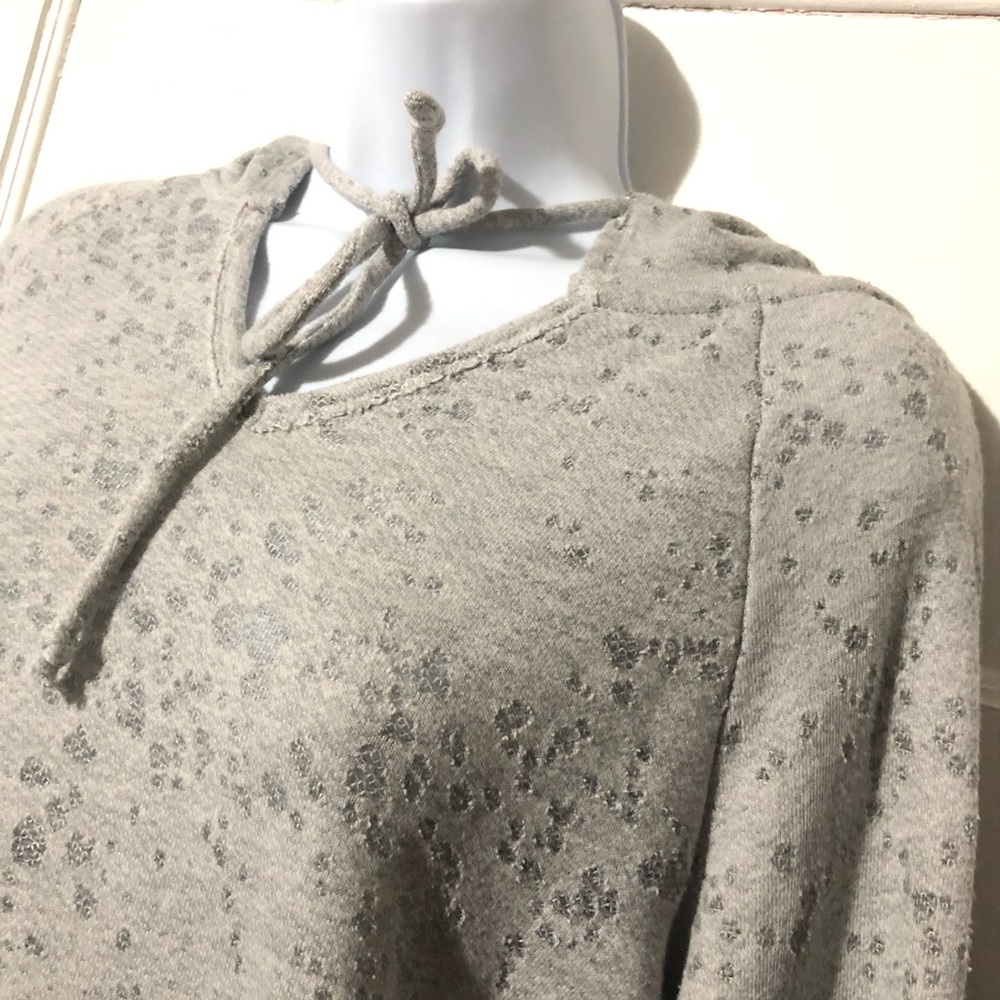 Whetherly Pullover Hoodie Distressed Sweater